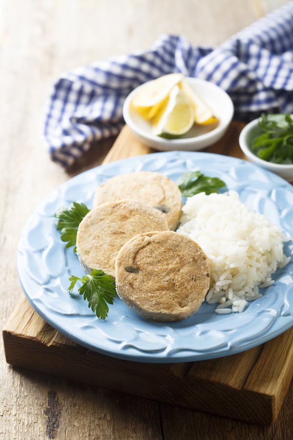 Homemade Fish Cakes with Herbs Stock Image Image of crust, baked