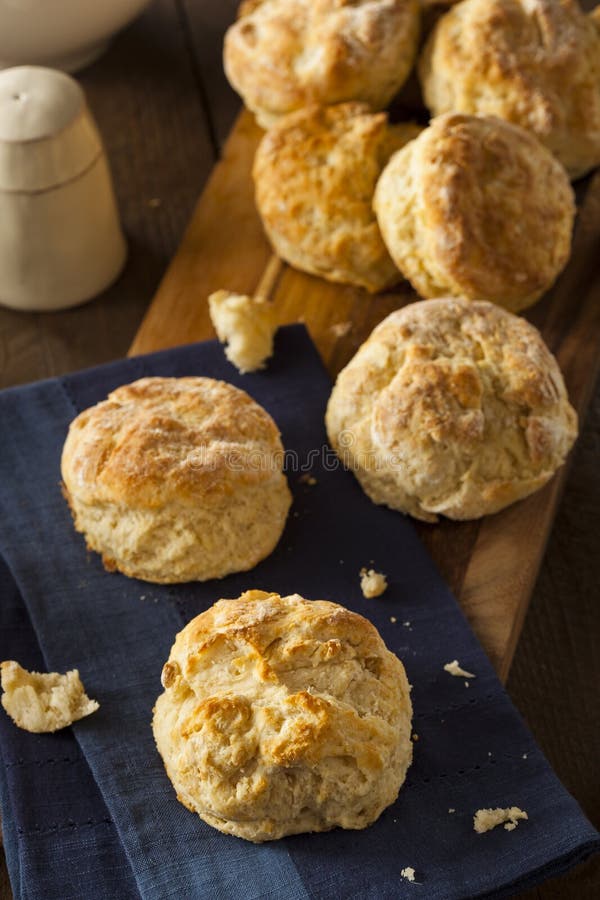 Homemade Flakey Buttermilk Biscuits Stock Photo Image of nutrition