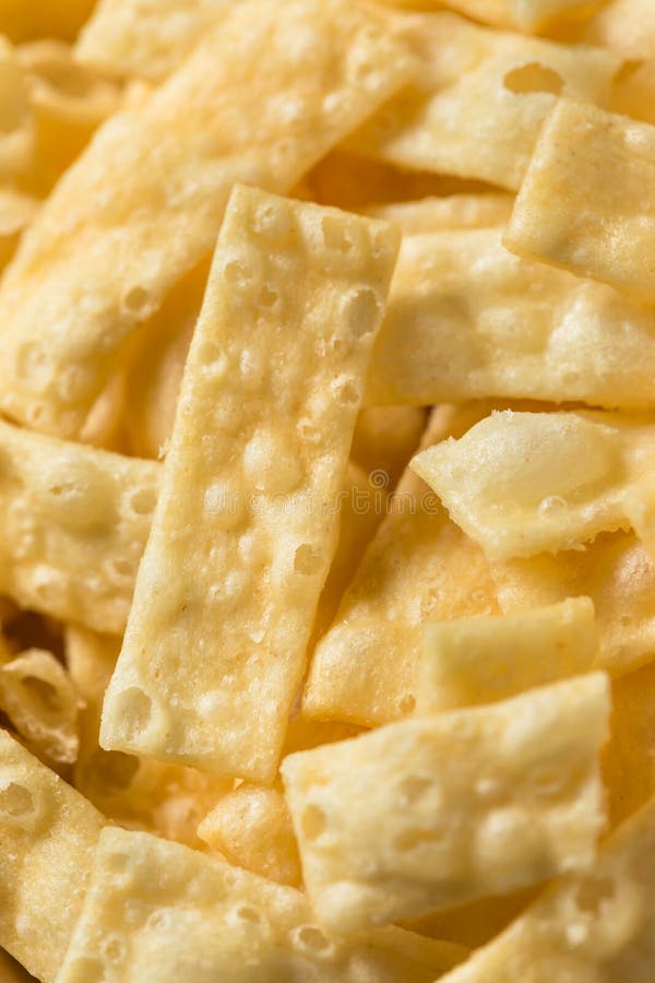 Homemade Fried Wonton Strips Stock Photo Image of chopsticks, strips