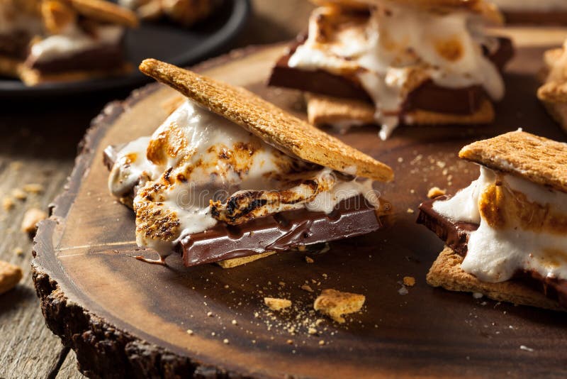 Homemade Gooey Marshmallow S mores