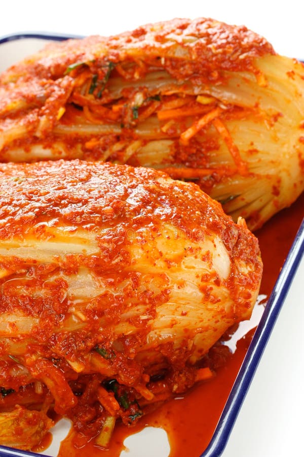Homemade kimchi, korean food