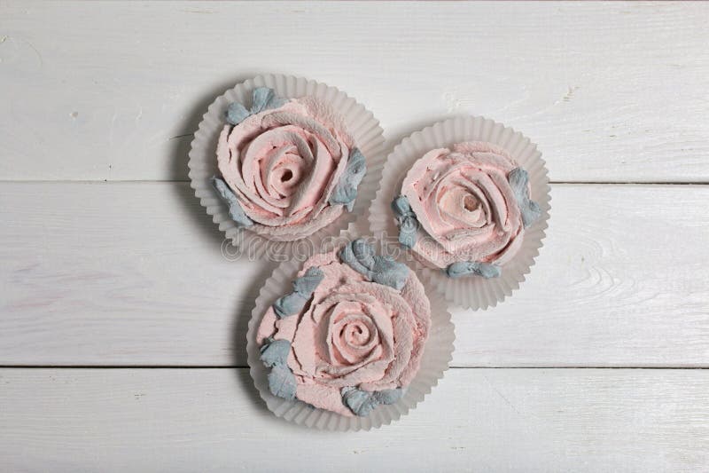 Homemade Marshmallows. Zephyr Flowers Stock Image Image of freelance, food 271944211