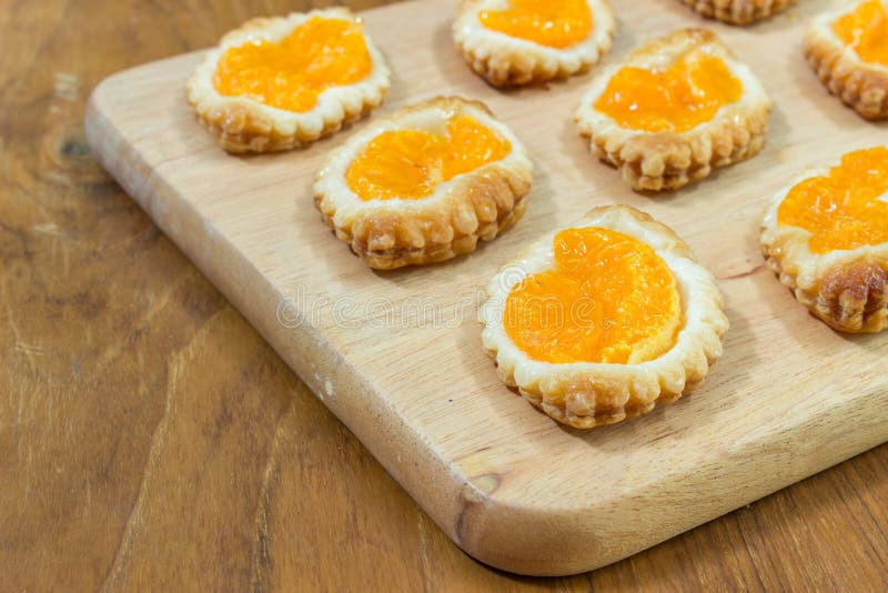 Homemade orange pastry stock photo. Image of afternoon 62398252