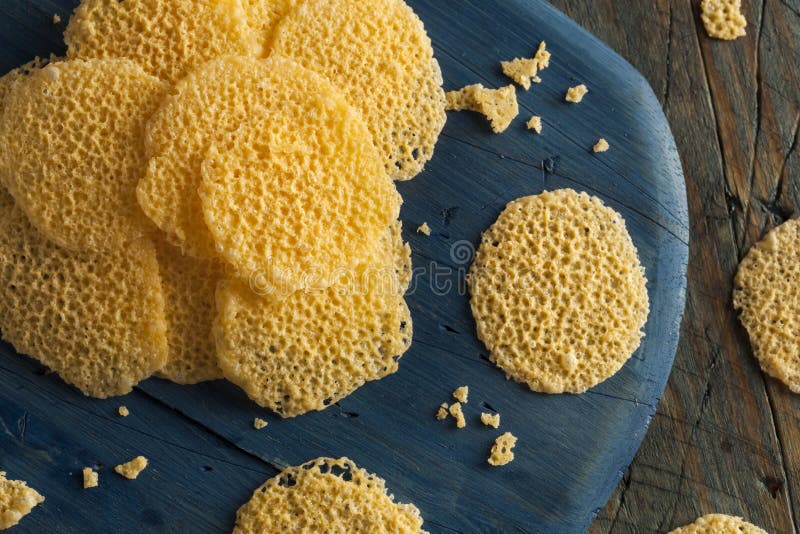 Homemade Parmesan Cheese Crisps