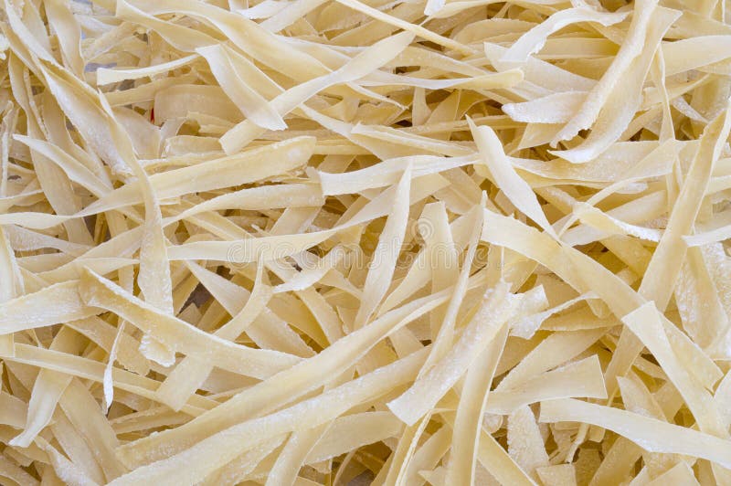 Homemade pasta drying stock photo. Image of kitchen, pile 60383692