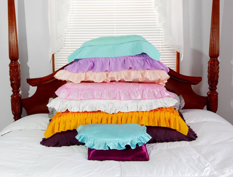 Homemade pillows stock image. Image of homemade, 17827847