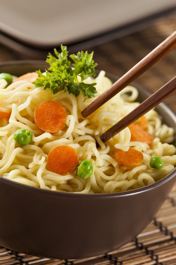 Homemade Quick Ramen Noodles Stock Image Image of chinese, ramen