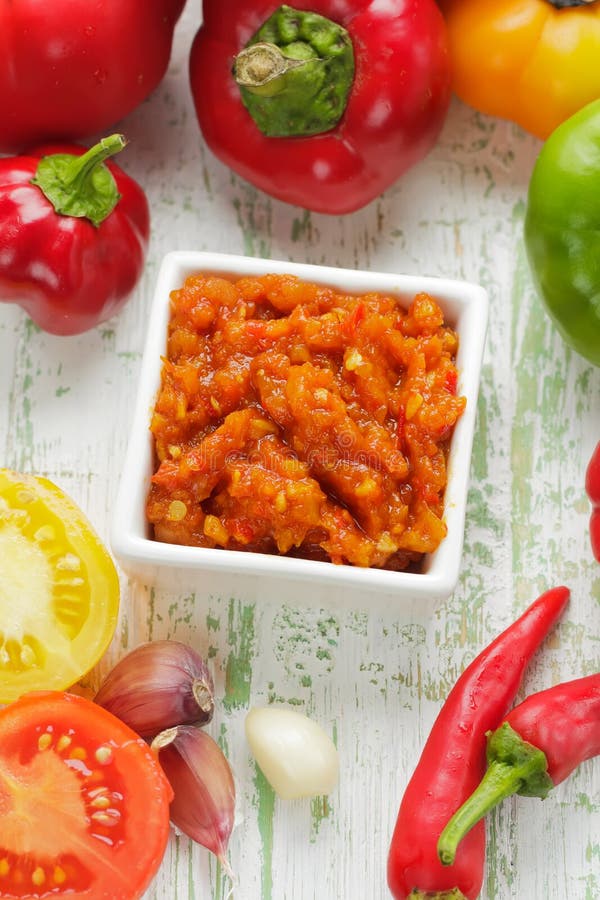 Homemade Red Hot Chilli Sauce Stock Photo Image of background, chilli