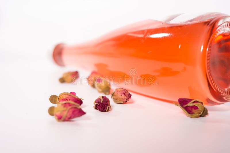 Homemade rose wine stock image. Image of drink, studio 141844081