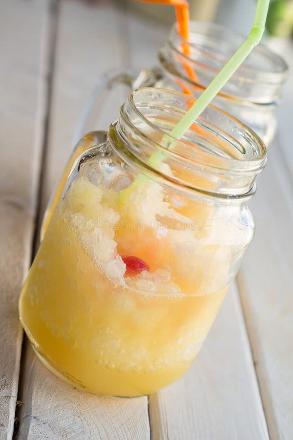Homemade Slush stock photo. Image of orange, slush, straw 31135014