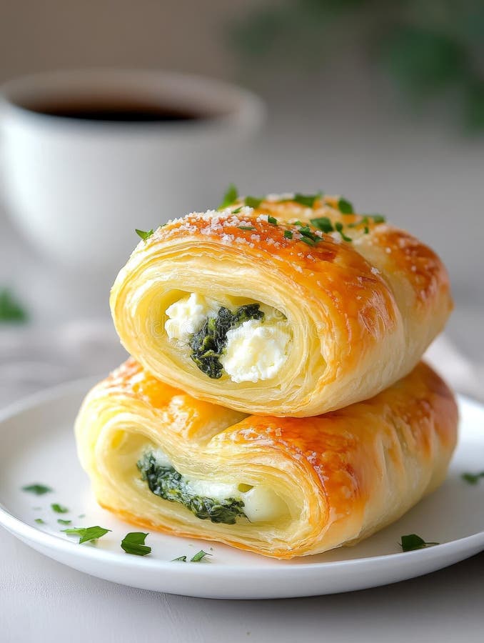 Savory Spinach Feta Puff Pastry Bites Homemade Spinach and Feta Cheese