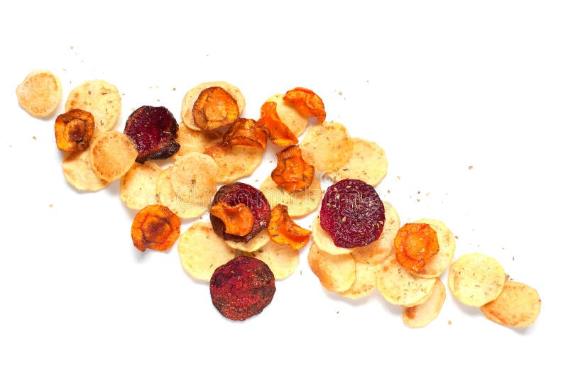 Homemade vegetable chips stock photo. Image of homemade 79681052