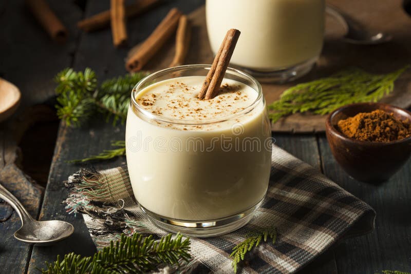 Homemade White Holiday Eggnog