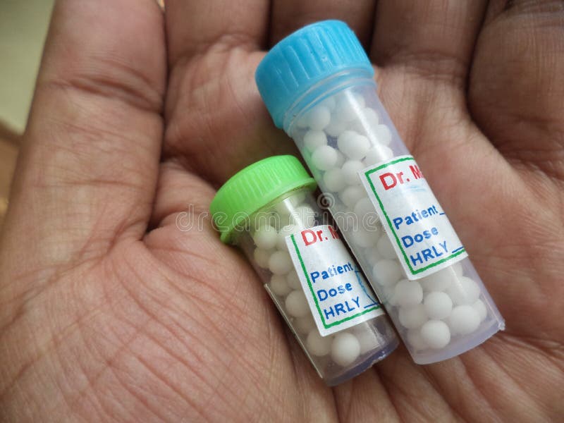 Homeopathic Medicine Bottles Stock Photo Image of homeopathy, glass