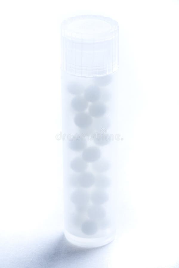 Homeopathic pills royalty free stock images