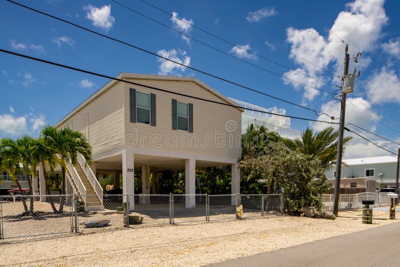 Homes in Key LArgo Florida Keys USA Editorial Photo Image of vacation