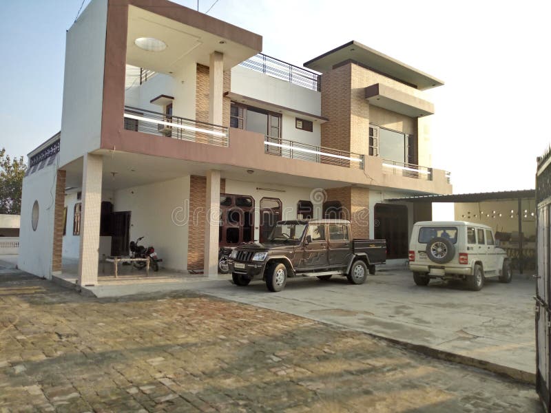 Homes in Punjab editorial stock photo. Image of punjab 122709028