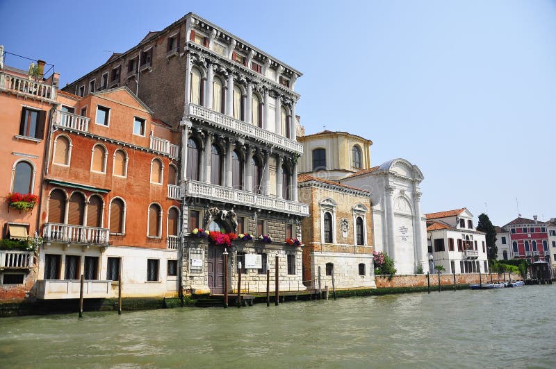 Homes in venice stock image. Image of transportation 16994097