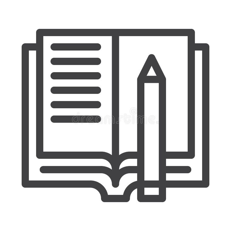 homework logo Homework line icon