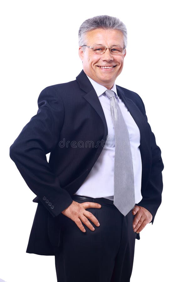 Homme aîné d'affaires image stock Homme aîné d'affaires image stock