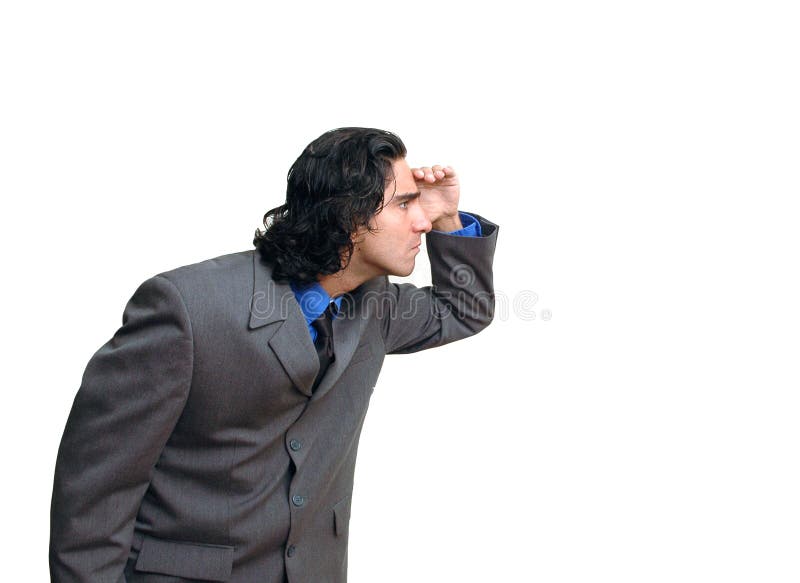 Homme d'affaires isolated-3 photo stock Homme d'affaires isolated-3 photo stock