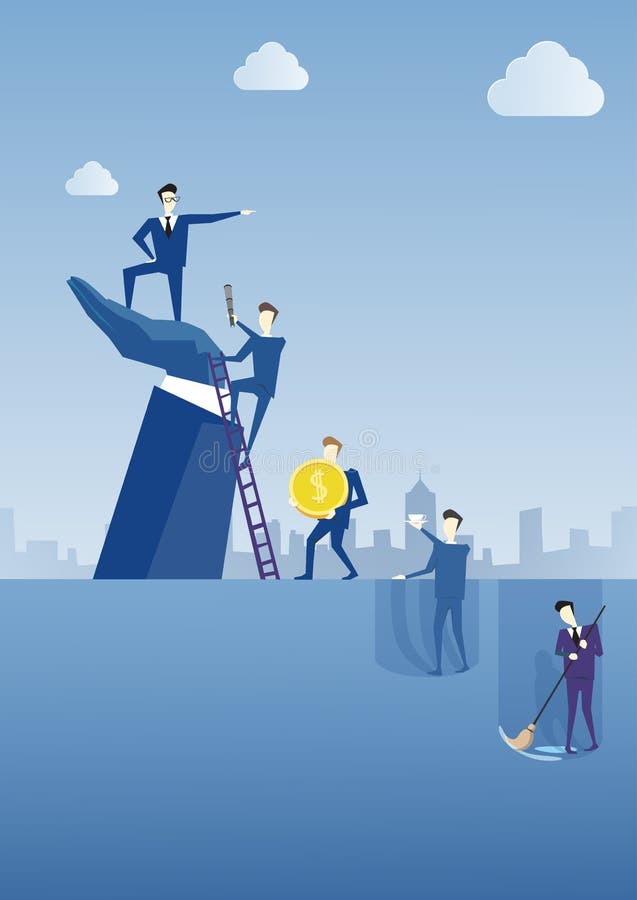 Homme d'affaires se tenant sur le concept de travail d'équipe d'Of Businesspeople Group du Chef de Hand Point Finger de brasseur illustration de vecteur Homme d'affaires se tenant sur le concept de travail d'équipe d'Of Businesspeople Group du Chef de Hand Point Finger de brasseur illustration de vecteur