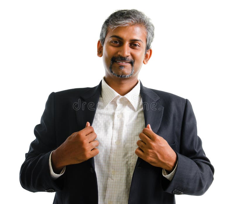 Homme indien asiatique d'affaires photographie stock libre de droits Homme indien asiatique d'affaires photographie stock libre de droits