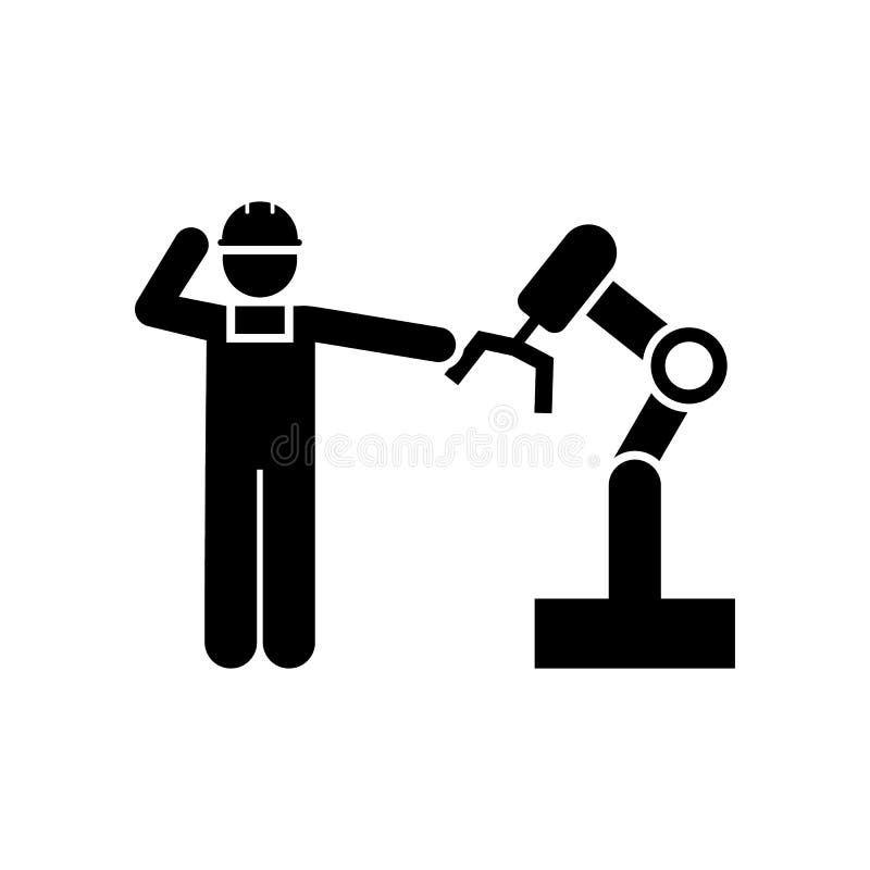 Homme, ingénieur, industrie, travailleur, icône de robot ?l?ment d'ic?ne de fabrication Ic?ne de la meilleure qualit? de concepti illustration de vecteur Homme, ingénieur, industrie, travailleur, icône de robot ?l?ment d'ic?ne de fabrication Ic?ne de la meilleure qualit? de concepti illustration de vecteur