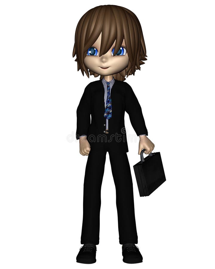 Homme mignon d'affaires de Toon - 1 illustration de vecteur Homme mignon d'affaires de Toon - 1 illustration de vecteur