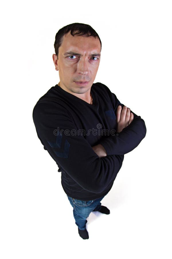 Homme sérieux image stock Homme sérieux image stock