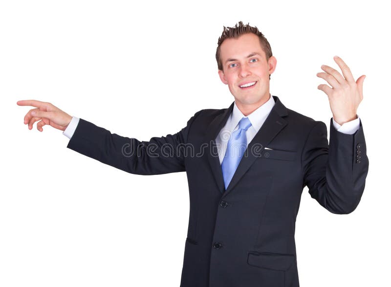 Homme utile d'affaires image stock Homme utile d'affaires image stock