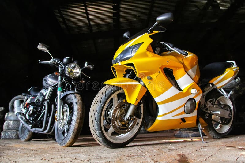 Honda CBR600RR fotografia stock Honda CBR600RR fotografia stock