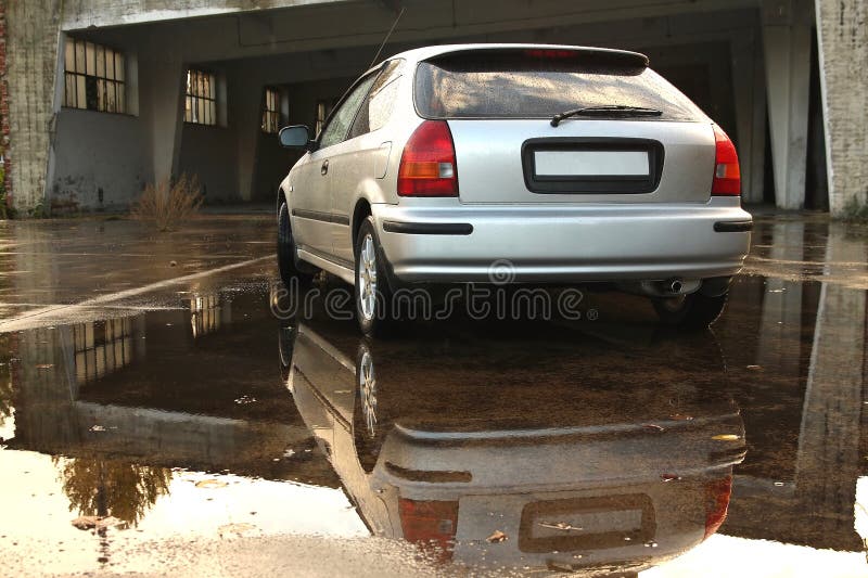 Honda civic stock images