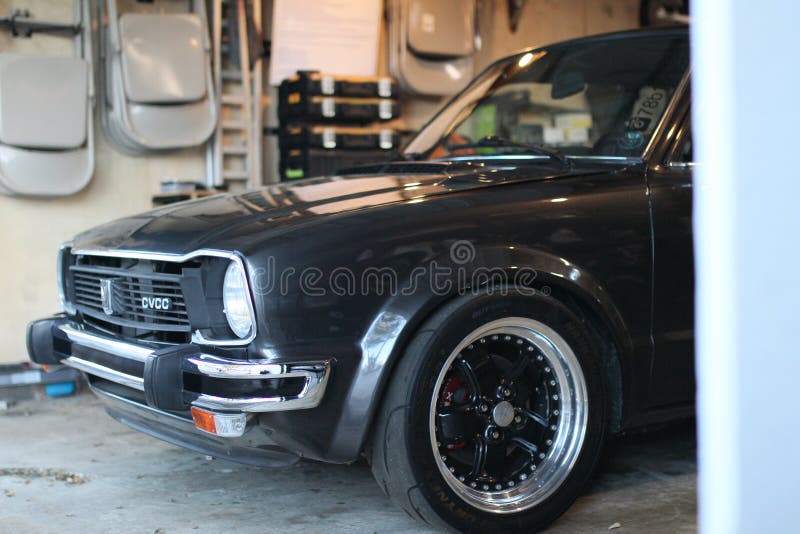 Honda civic cvcc 1978 υπνοβάτης στο λος άντζελες. Honda civic cvcc 1978 υπνοβάτης με μηχανή intergra από το 1998 los angles