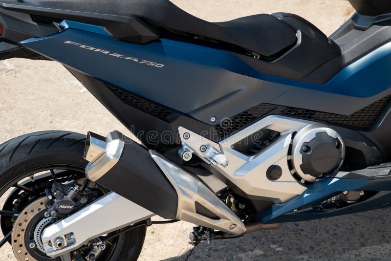 Honda All New Forza 350 Motorcycles Editorial Image - Image of