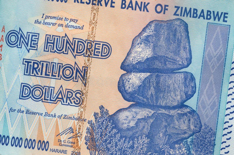 Honderd triljoen dollars - Zimbabwe