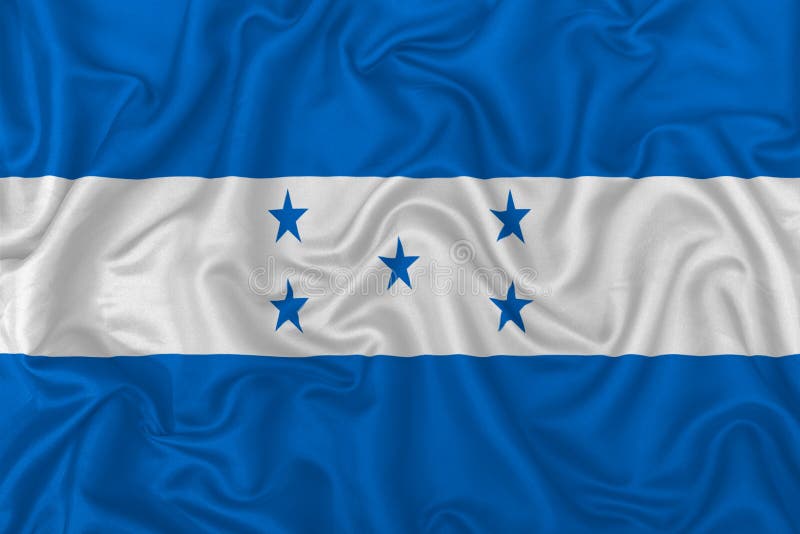 Honduras country flag stock illustration. Illustration of banner