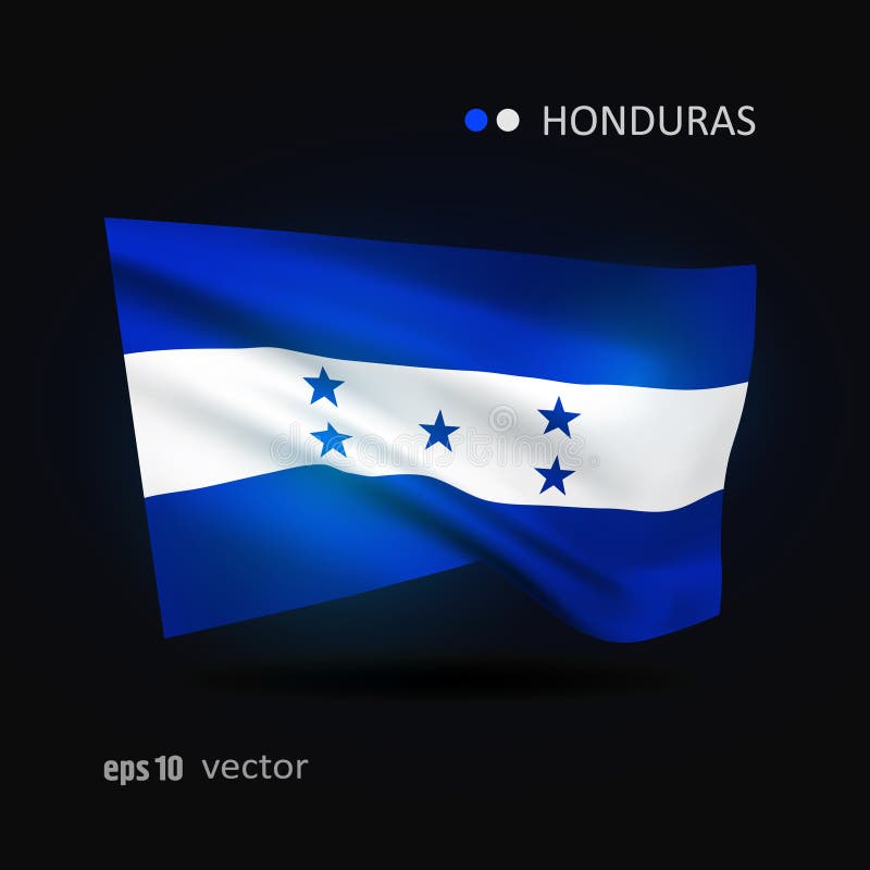 Download Vector flag of Honduras stock vector. Illustration of ...