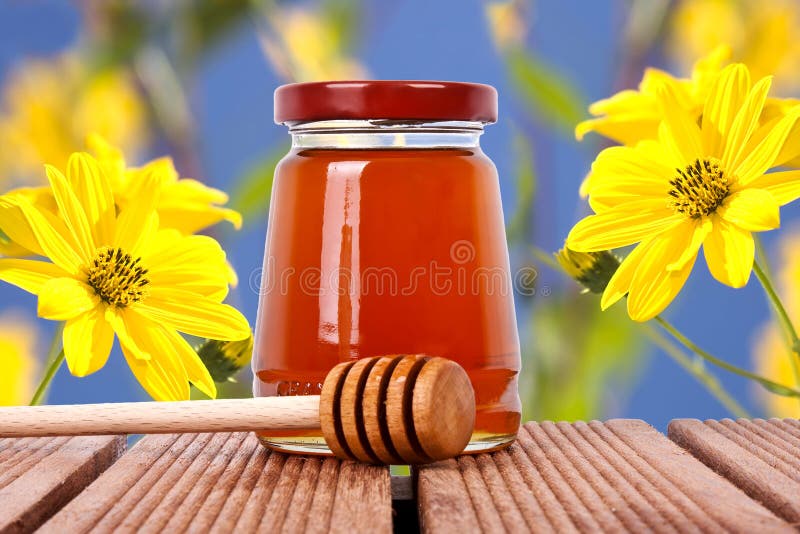 Honey stock photo