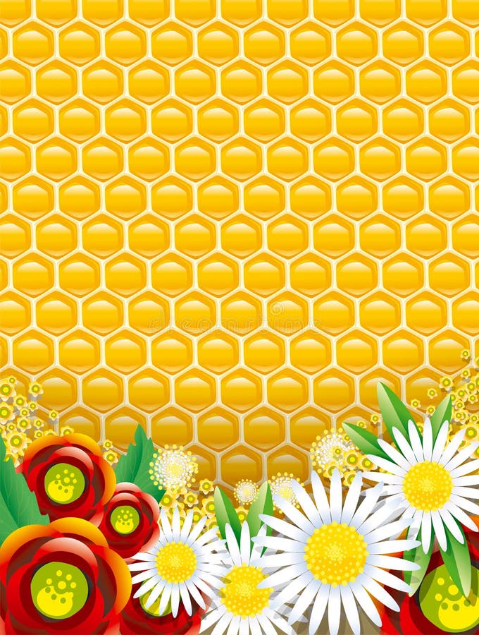 Honey background royalty free illustration Honey background royalty free illustration