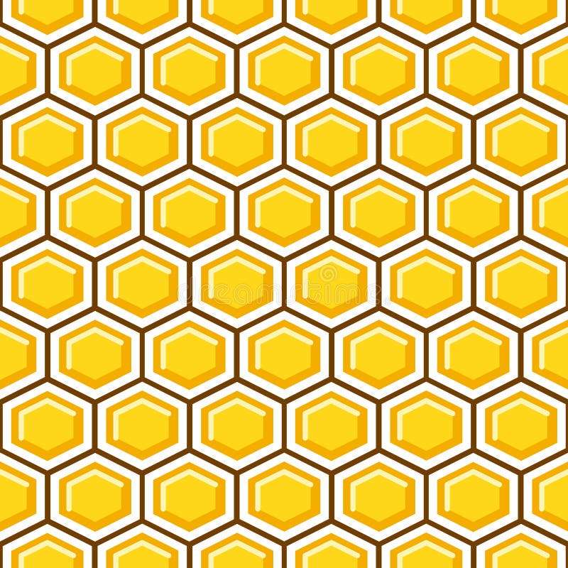 Honey comb pattern cells vector background. stock illustration Honey comb pattern cells vector background. stock illustration