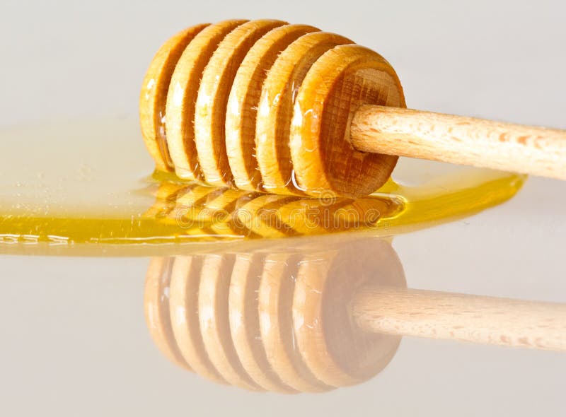 Honey dipper stock image. Image of yellow, bees, closeup 20156927