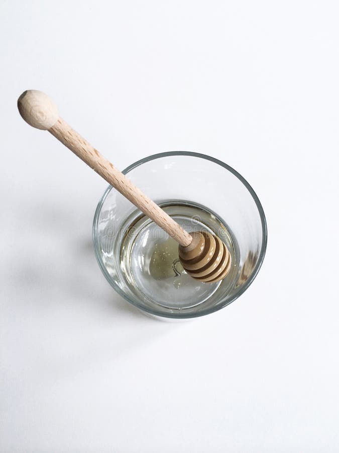 Honey dipper in glass stock photo. Image of dipper, glass 48500776