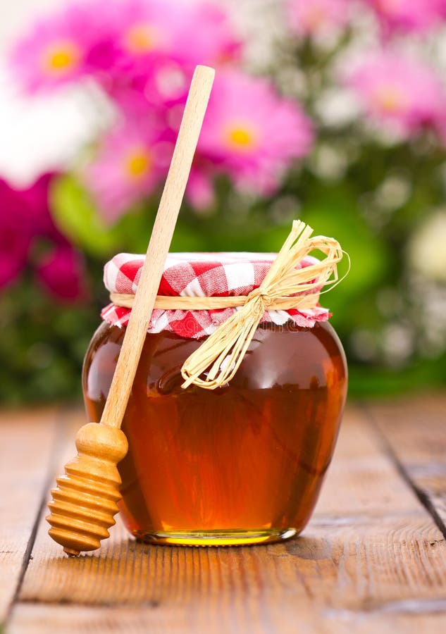 Honey in the jar stock photo. Image of eating, honey 39436556