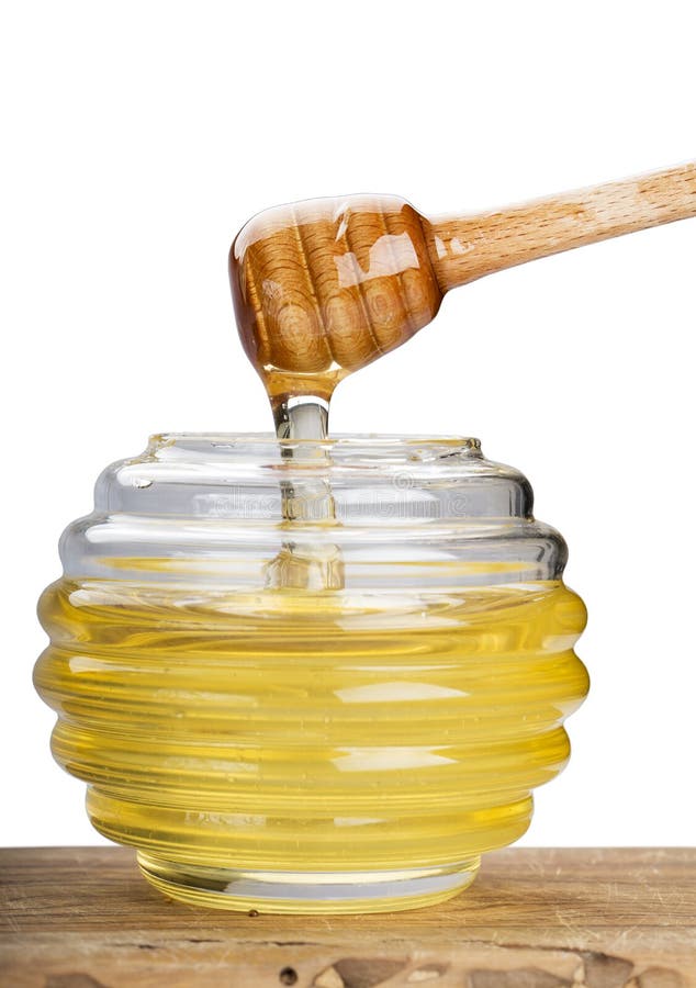 Honey jar stock photo. Image of liquid, white, color 146570082
