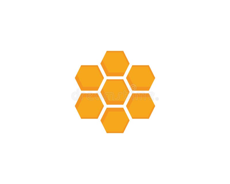 Honey Logo Template Design Vector, emblema, concepto de dise?o stock de ilustración Honey Logo Template Design Vector, emblema, concepto de dise?o stock de ilustración