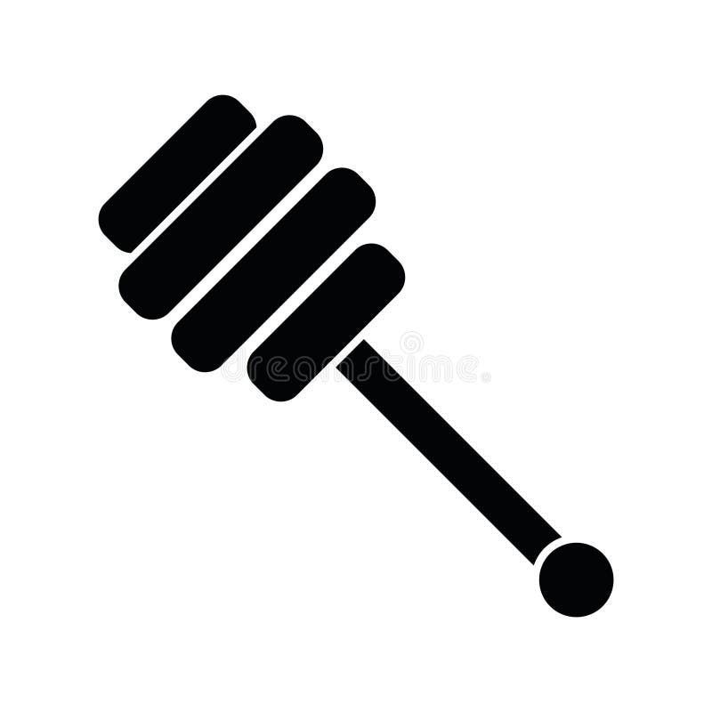 Honey spoon icon stock vector. Illustration of 295535000