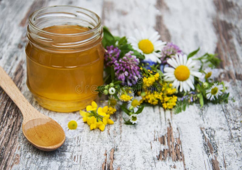 Honey and wild flowers