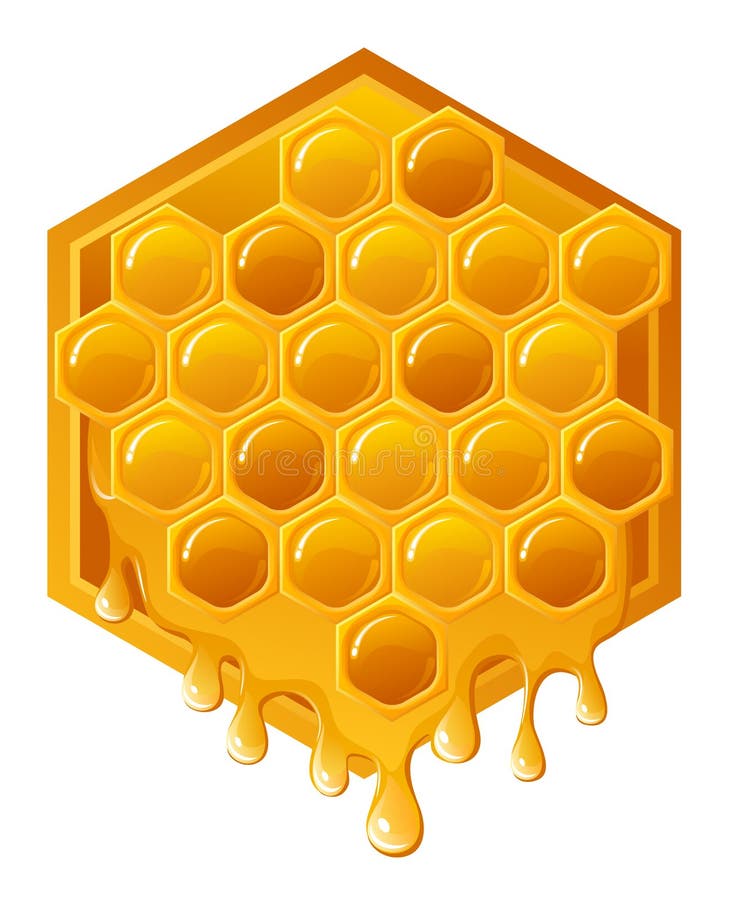 Honeycomb stock illustration Honeycomb stock illustration