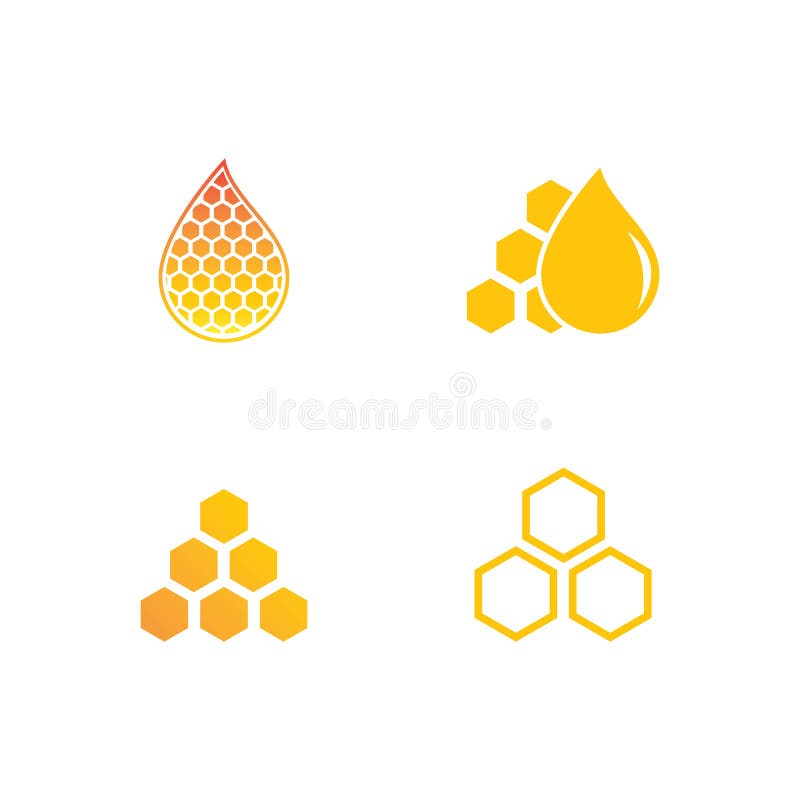 Honeycomb ilustration ilustracji